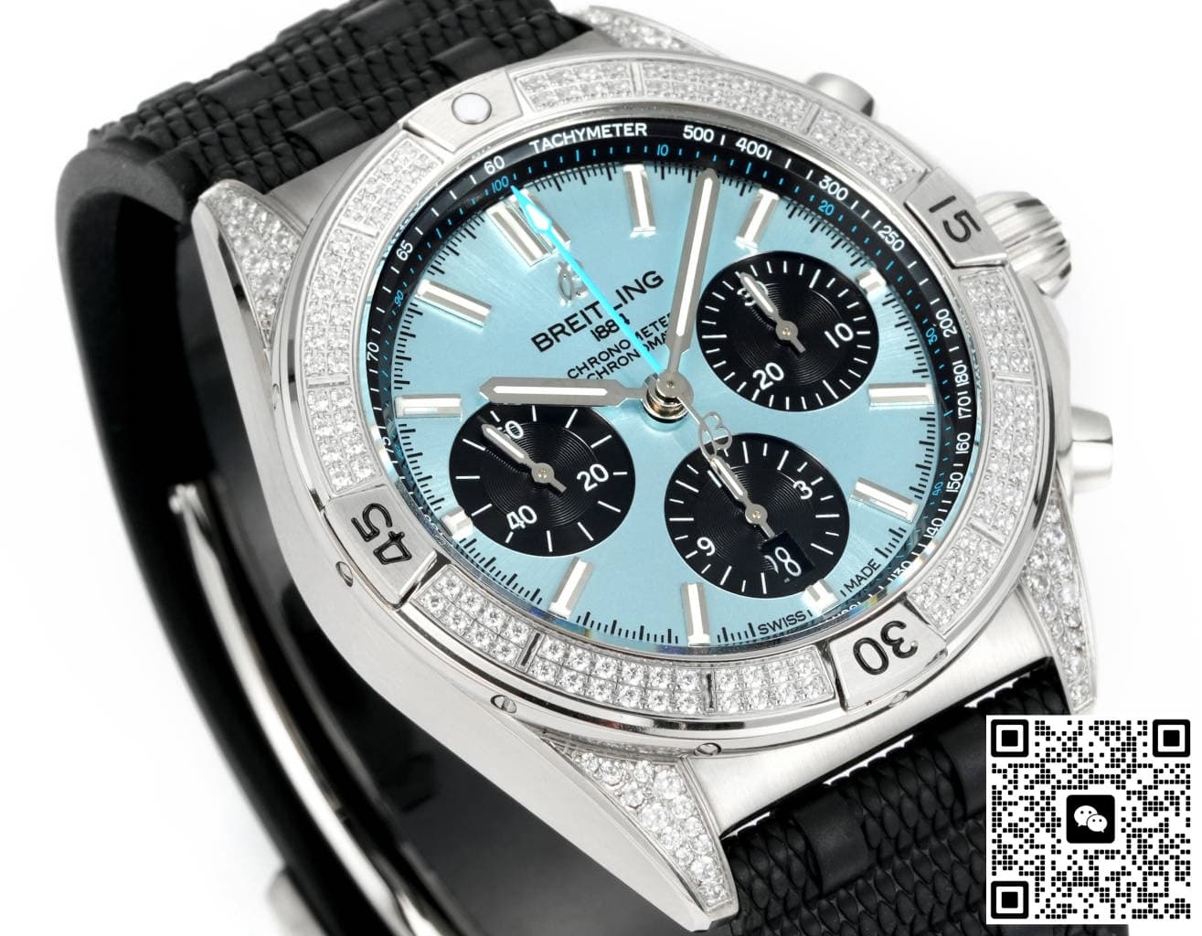 Breitling Chronomat PB0134101C1S2 BLS Factory Rubber Strap