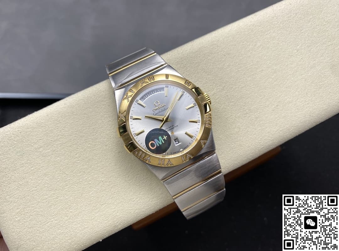 Omega Constellation 123.25.38.22.02.002 OM Factory 8602 Movement