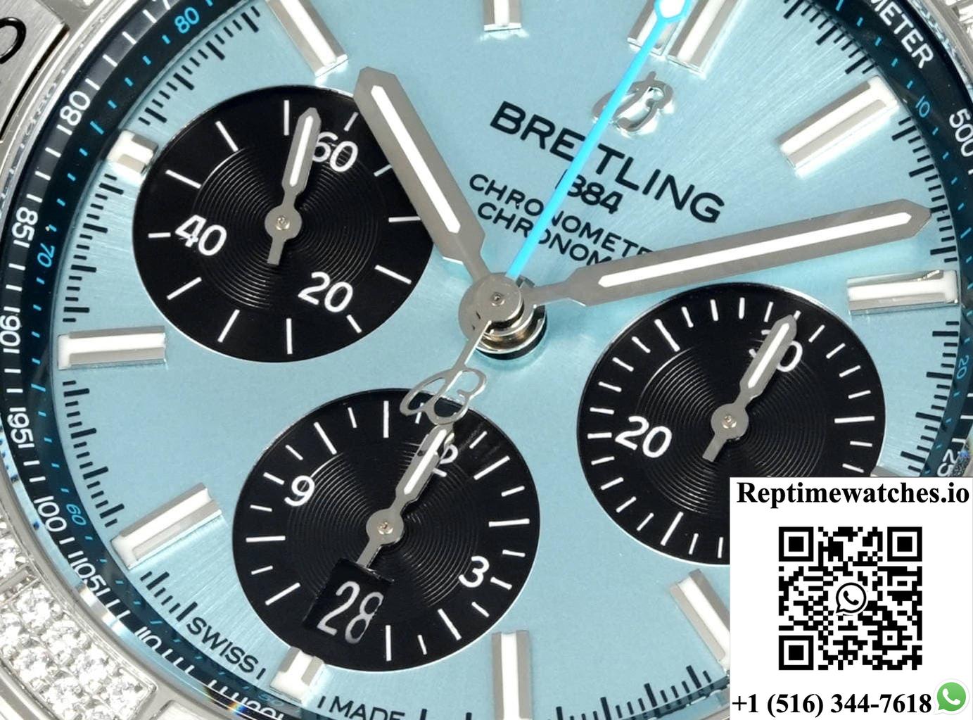 Breitling Chronomat PB0134101C1S2 BLS Factory Rubber Strap