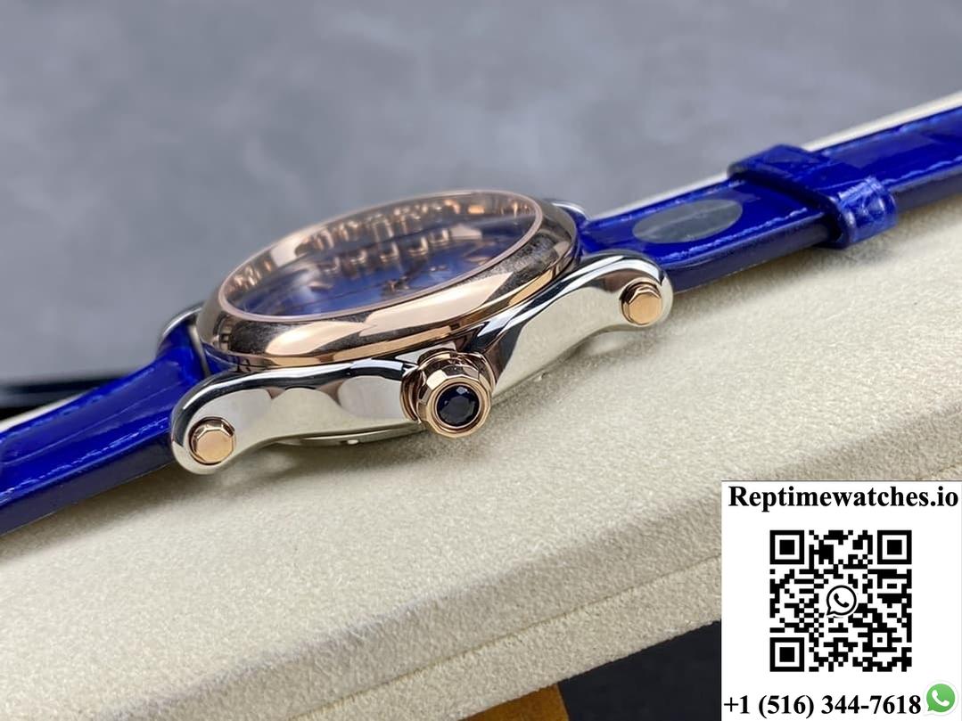 Chopard Happy Sport 278578-6003 Yf Factory Alligator Leather Strap-Rep Time Watches
