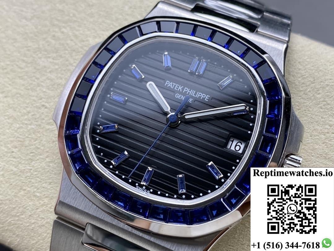 Patek Philippe Nautilus 7118-1300B GR Factory Stainless Steel Strap