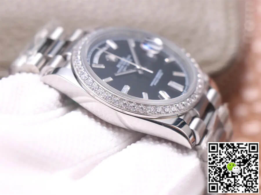 Rolex Day Date M228349RBR-0003 EW Factory Diamond Dial