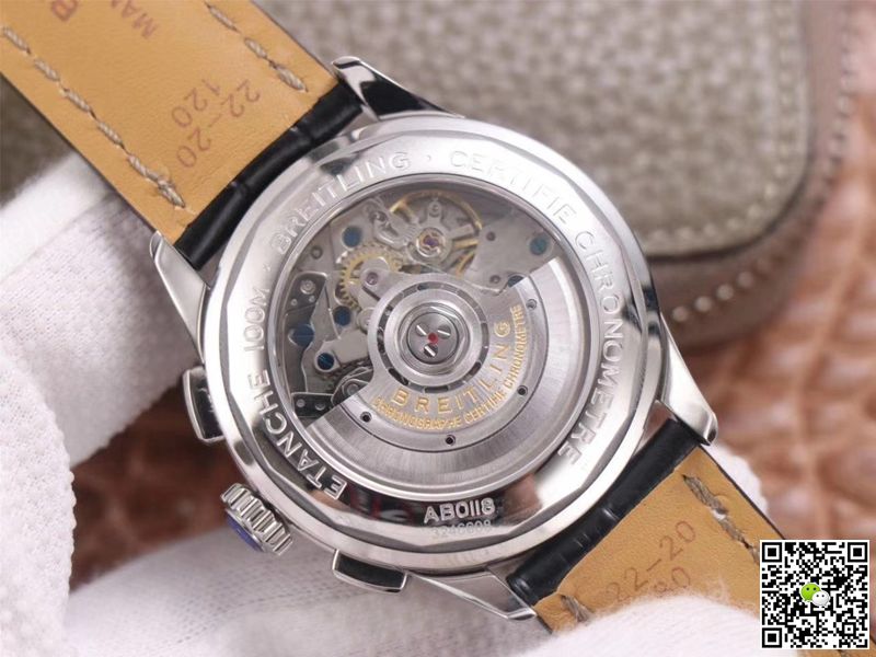 Breitling PREMIER B01 Chronograph AB0118221G1P1 GF Factory Silver Dial