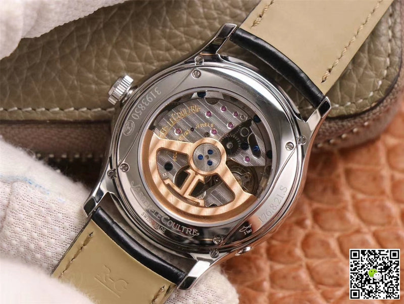 Jaeger-LeCoultre Master Ultra Thin Moon Perpetual Calendar 1308470 V9 Factory Black Dial