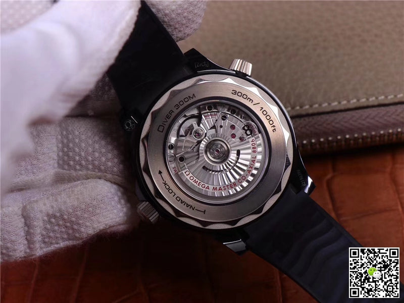 Omega Seamaster Diver 300M Black Ceramic 210.92.44.20.01.001 VS Factory Black Dial