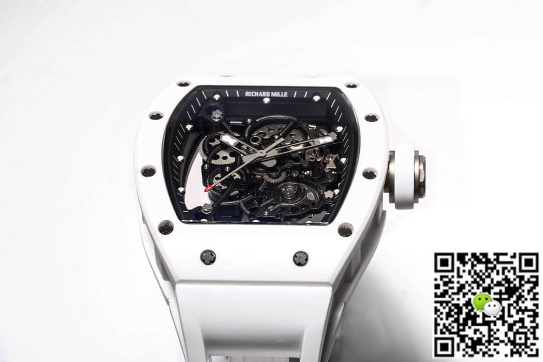 Richard Mille RM-055 BBR Factory V2 White Ceramic