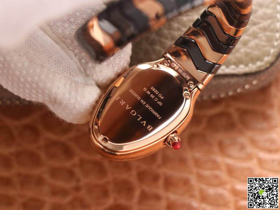 Bvlgari Serpenti BV Factory Rose Gold Case