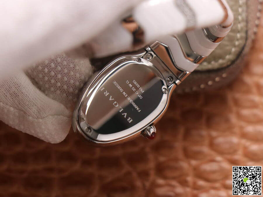 Bvlgari Serpenti BV Factory Stainless Steel Diamond Case