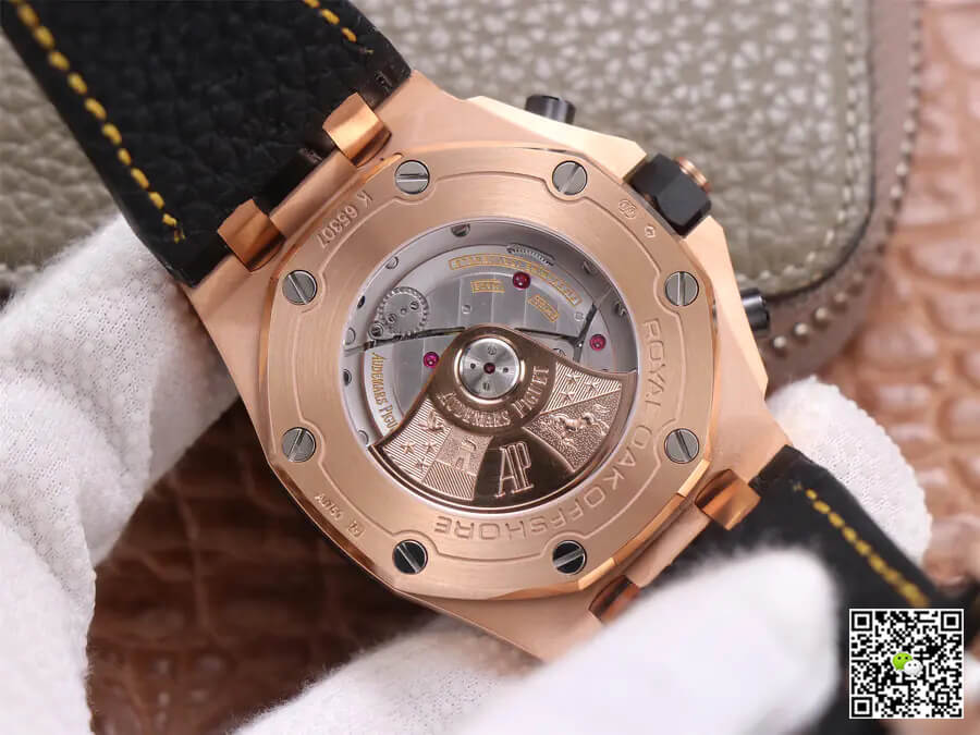 Audemars Piguet Royal Oak Offshore 26470OR JF Factory Rose Gold Black Dial