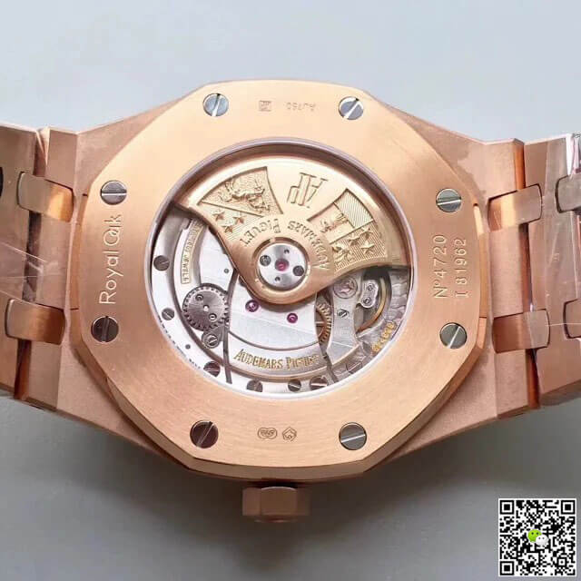 Audemars Piguet Royal Oak 15400OR.OO.1220OR.03 JF Factory Rose Gold Blue Dial