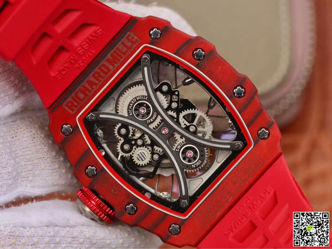 Richard Mille RM53-01 KV Factory TPT Carbon Fiber Skeleton Dial