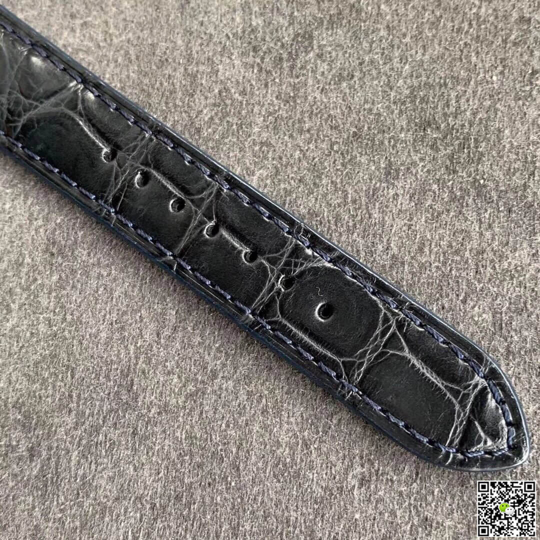 Cartier Santos WSSA0022 Blue Cowhide Strap