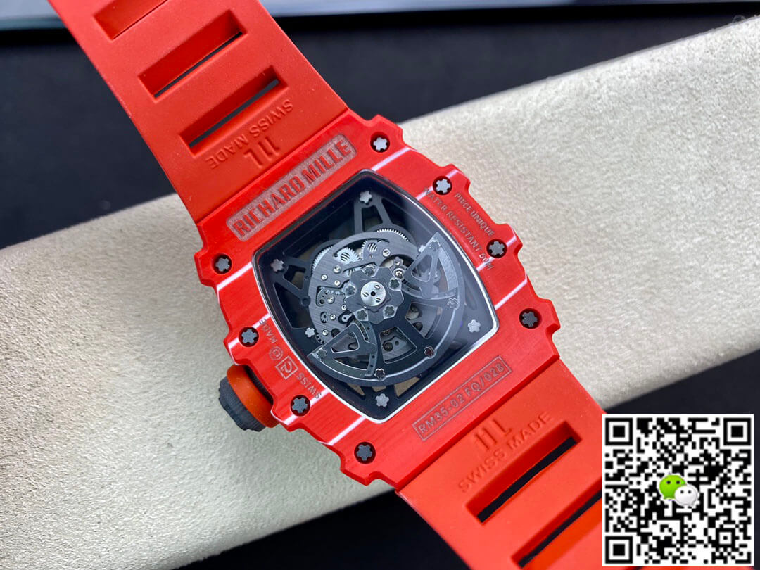 Richard Mille RM035-02 RM Factory Red Carbon Fiber Case