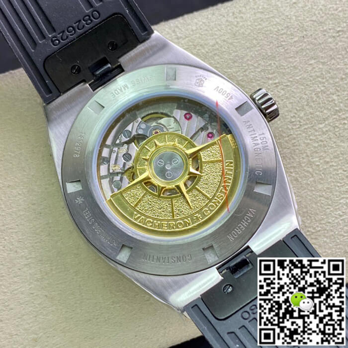 Vacheron Constantin Overseas 4500V 8F Factory Black Rubber Strap