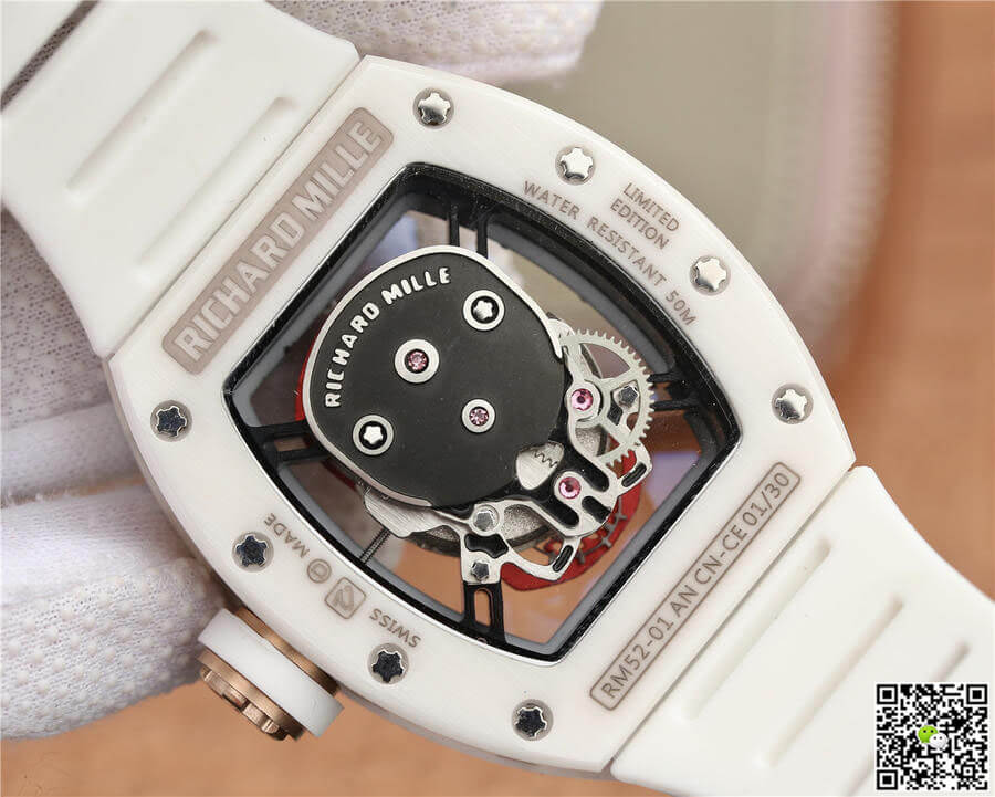Richard Mille RM52-01 KV Factory Red Skull Dial