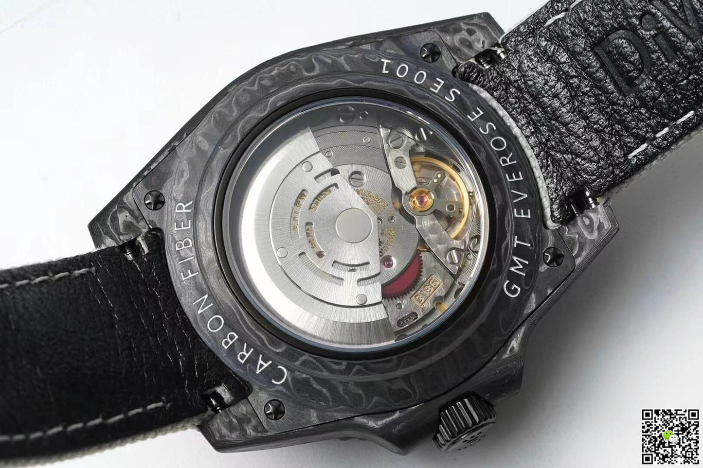 Rolex GMT-MASTER II Diw Carbon Fiber Dial Fabric Strap