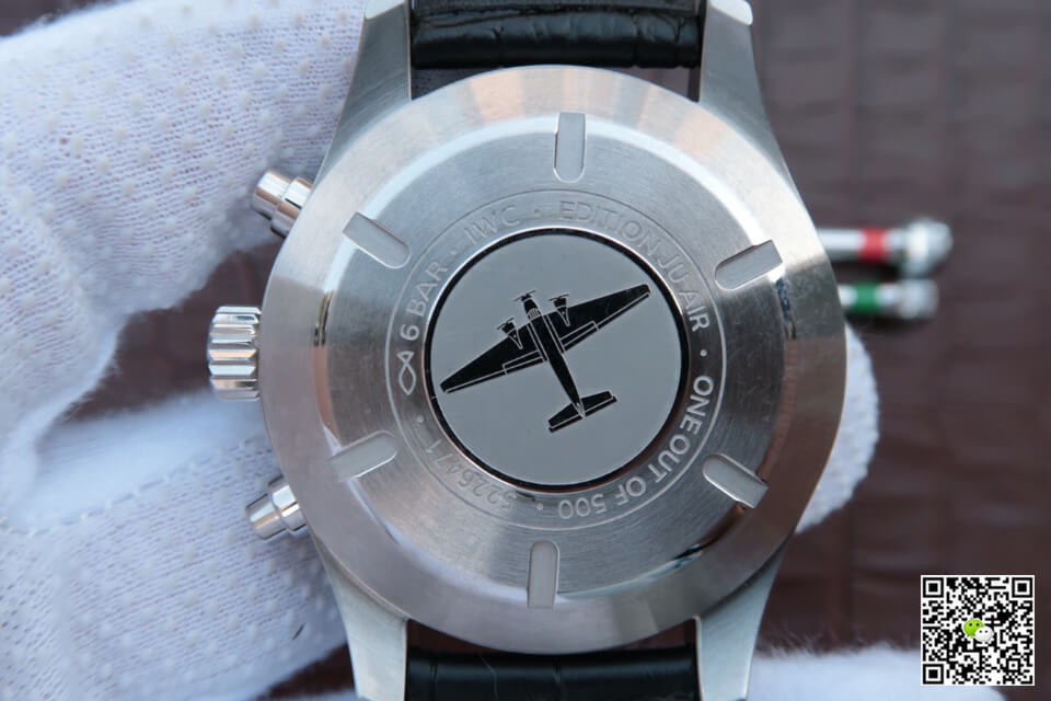 IWC Pilot JU-AIR Special Edition IW387809 ZF Factory Rhodium Dial