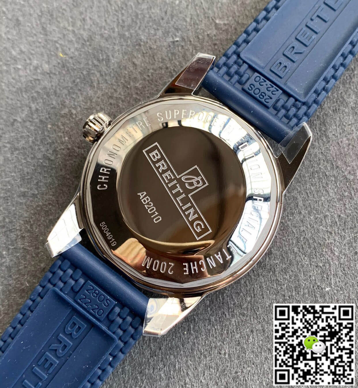 Breitling Superocean Heritage UB2010161C1S1 GF Factory Rubber Strap