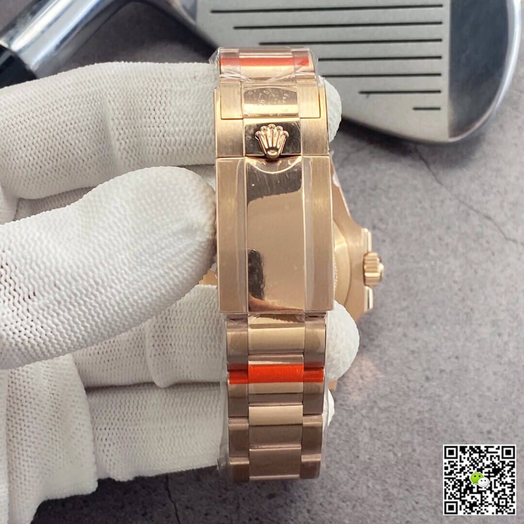 Rolex GMT Master II 126715CHNR-0001 GM Factory Rose Gold Black Dial