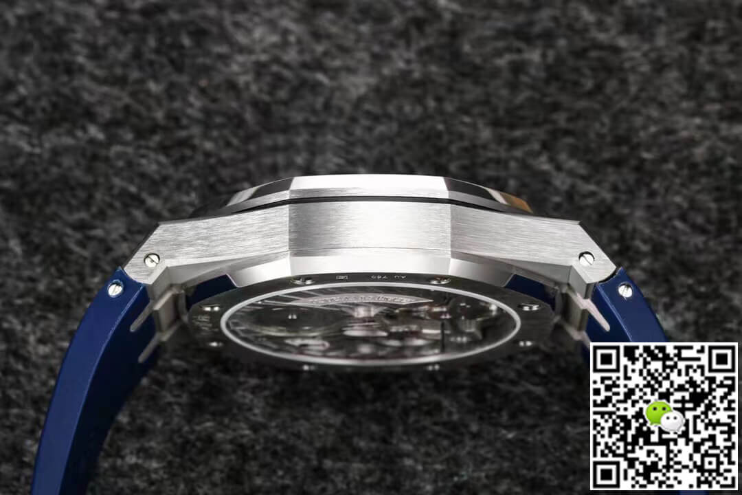 Audemars Piguet Royal Oak Tourbillon R8 Factory V3 Blue Rubber Strap
