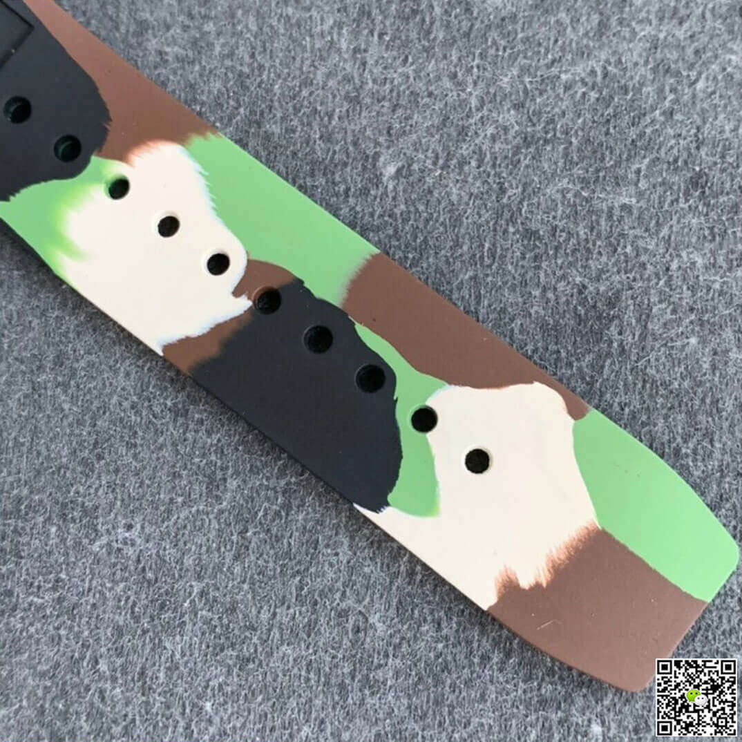Richard Mille RM11 KV Factory Rose Gold Camouflage Strap