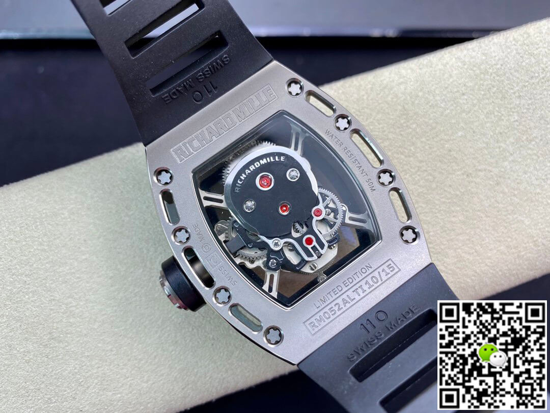 Richard Mille RM052 Tourbillon EUR Factory Titanium Skull Dial