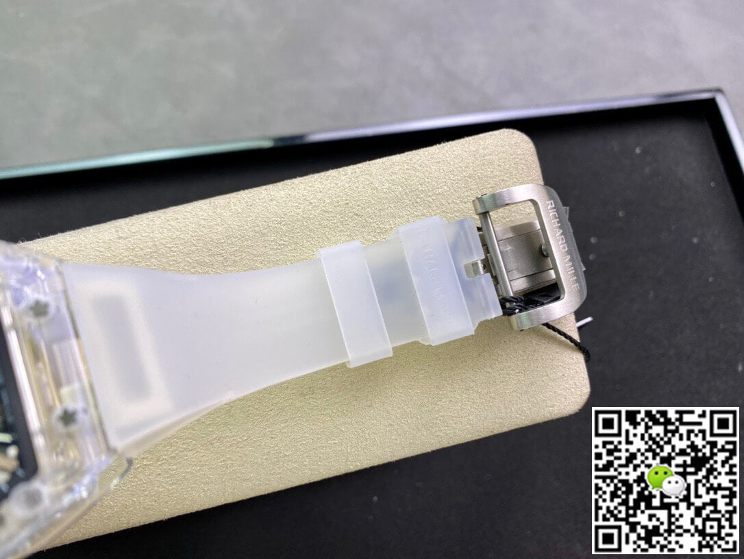 Richard Mille RM12-01 RM Factory Tourbillon Transparent Version Rubber Strap