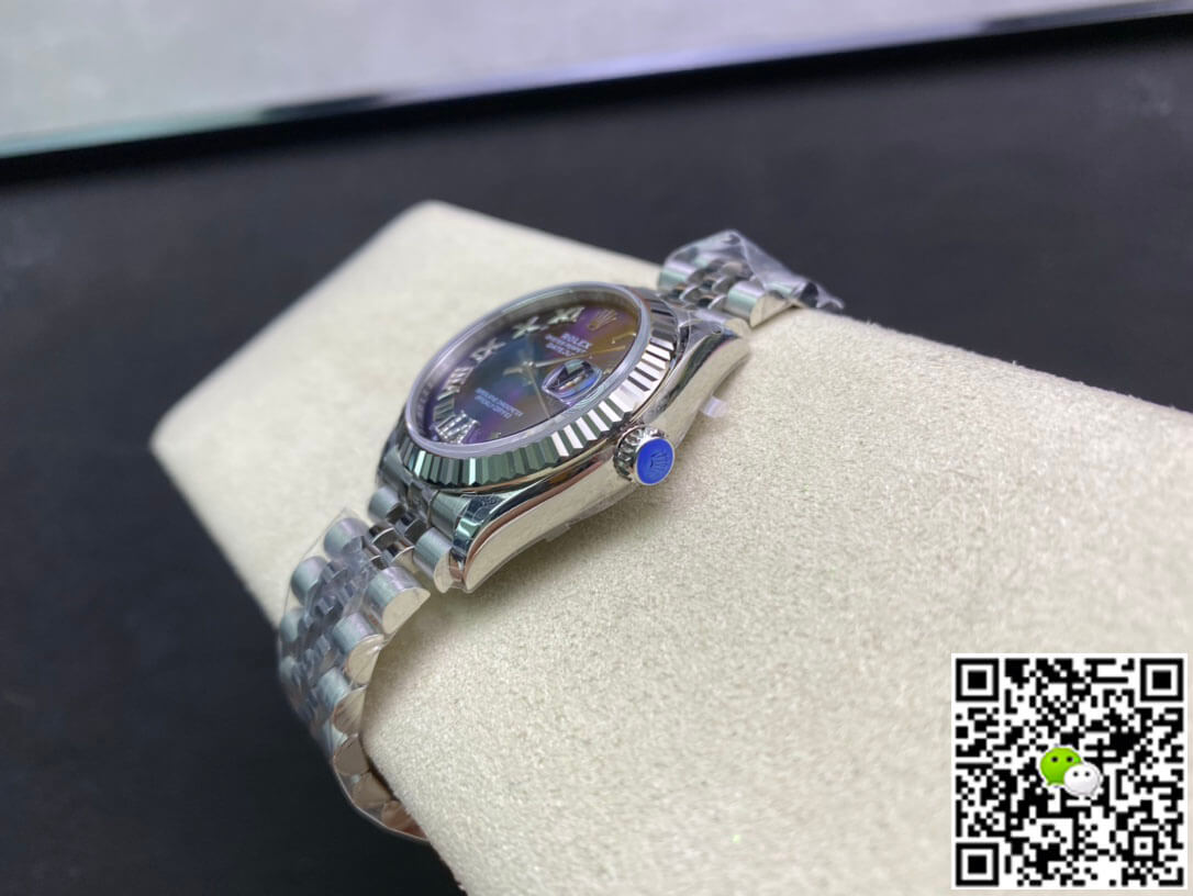Rolex Datejust M178274-0088 31MM EW Factory Purple Dial