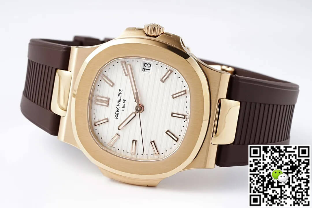 Patek Philippe Nautilus 5711 PPF Factory Brown Rubber Strap