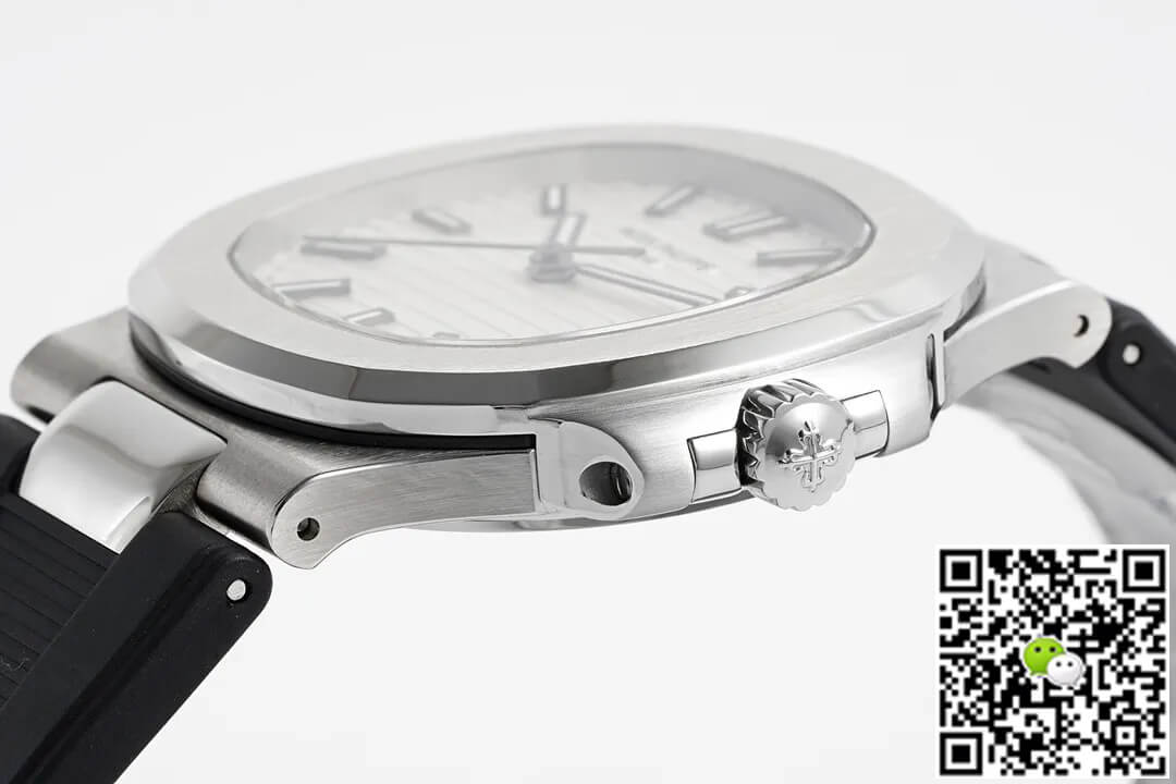 Patek Philippe Nautilus 5711 PPF Factory White Dial Rubber Strap