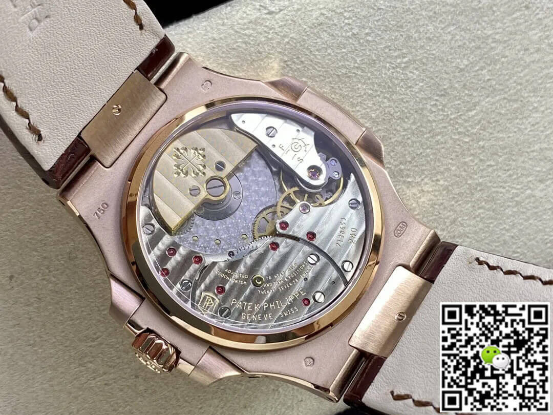 Patek Philippe Nautilus 5712 ZF Factory Brown Leather Strap