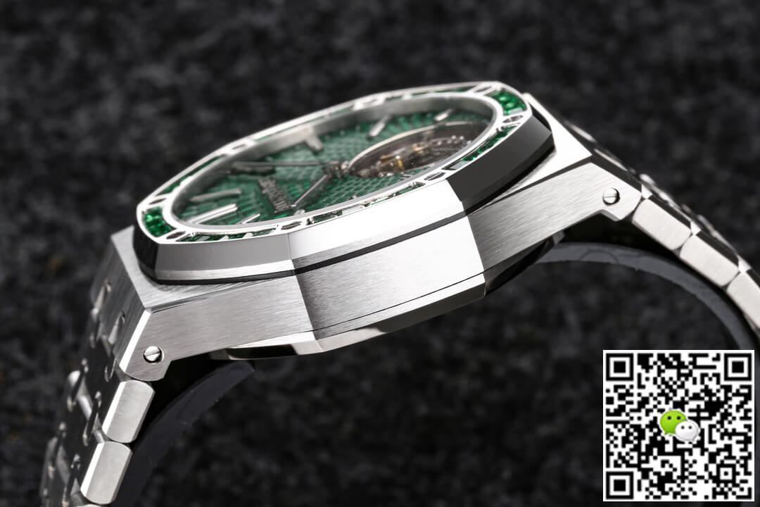 Audemars Piguet Royal Oak Tourbillon 26532IC.EE.1220TI.01 R8 Factory Green Dial