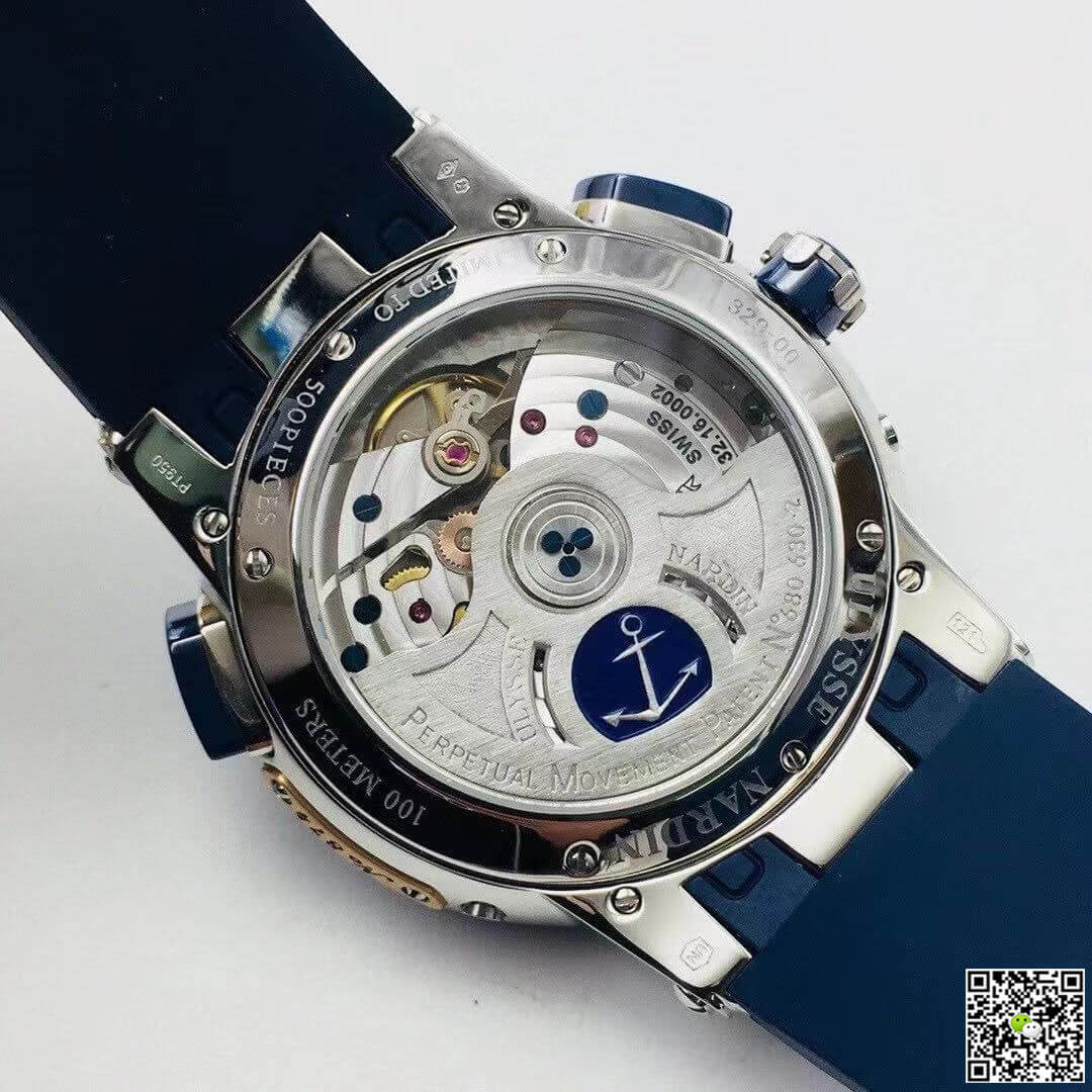 Ulysse Nardin El Toro 320-00/BQ TW Factory Ceramics Blue Dial