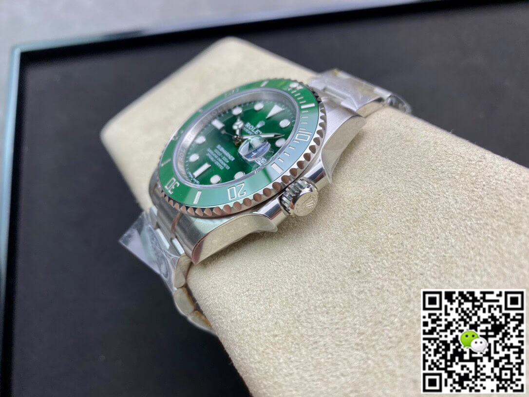 Rolex Submariner 116610LV-97200 Clean Factory V4 Green Dial