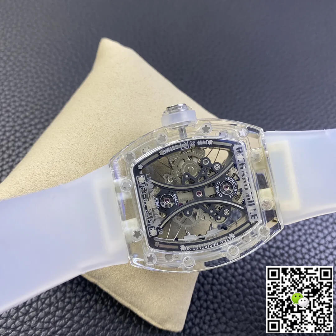 Richard Mille RM053-02 RM Factory Transparent Tourbillon Skeleton Dial