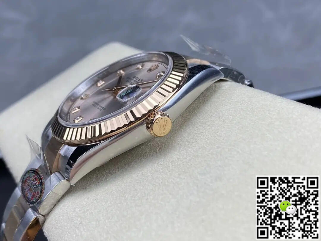 Rolex Datejust 41MM M126331-0007 Clean Factory Rose Gold