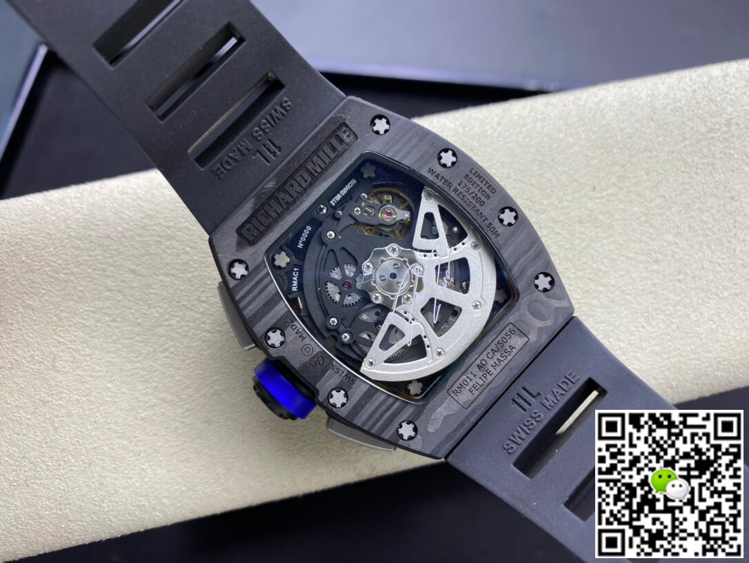 Richard Mille RM-011 KV Factory Carbon Fiber Case