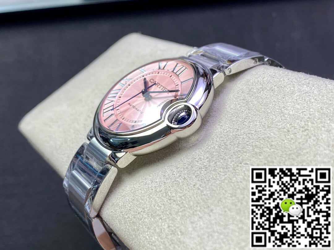Ballon Bleu De Cartier 36MM WSBB0007 3K Factory Stainless Steel Strap