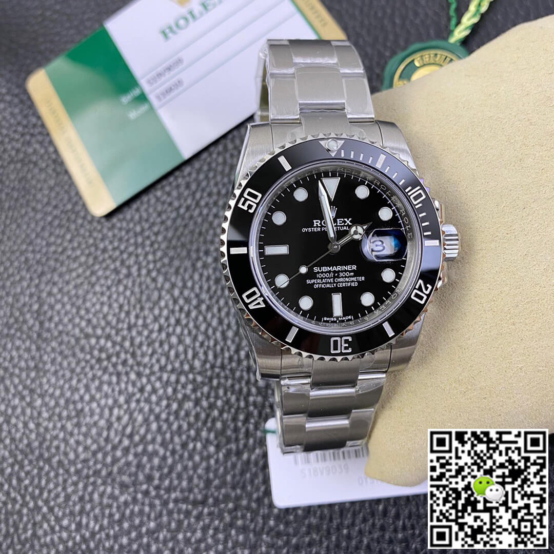 Rolex Submariner 116610LN-0001 40MM VS Factory Black Bezel