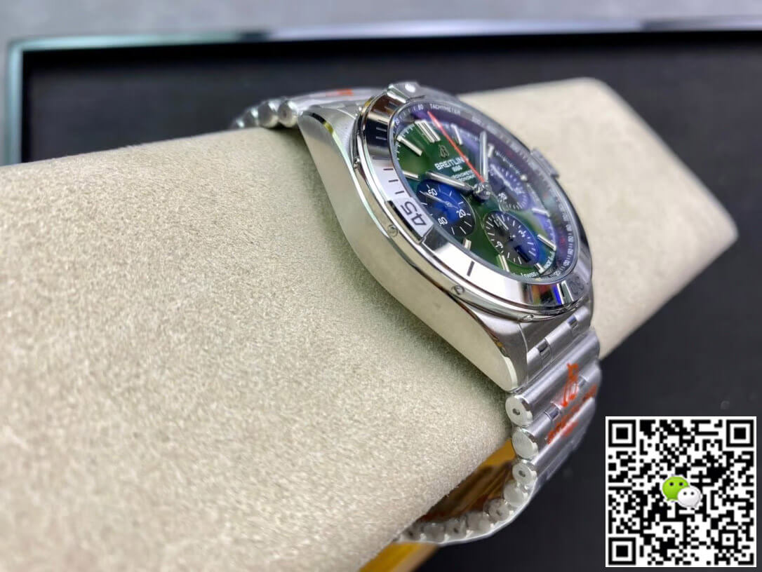 Breitling Chronomat AB01343A1L1A1 GF Factory Green Dial