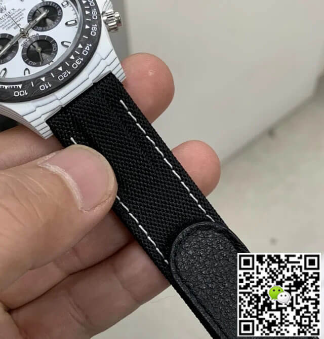 Rolex Daytona Diw Factory NTPT Carbon Fiber White Dial