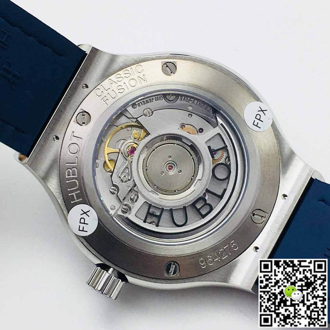 Hublot Classic Fusion 38MM HB Factory Diamond Blue Dial