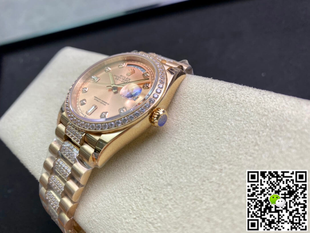 Rolex Day Date M128345RBR-0020 EW Factory Rose Gold