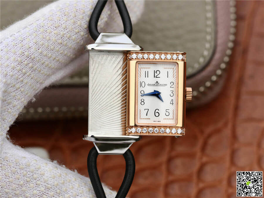Jaeger-LeCoultre Reverso 3264520 MG Factory Diamond White Dial
