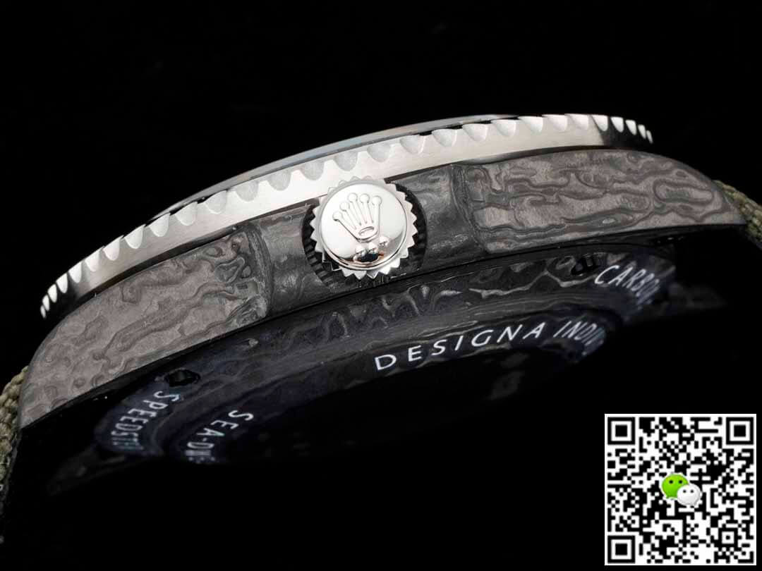 Rolex Sea-Dweller Diw Factory Carbon Fiber Green Dial