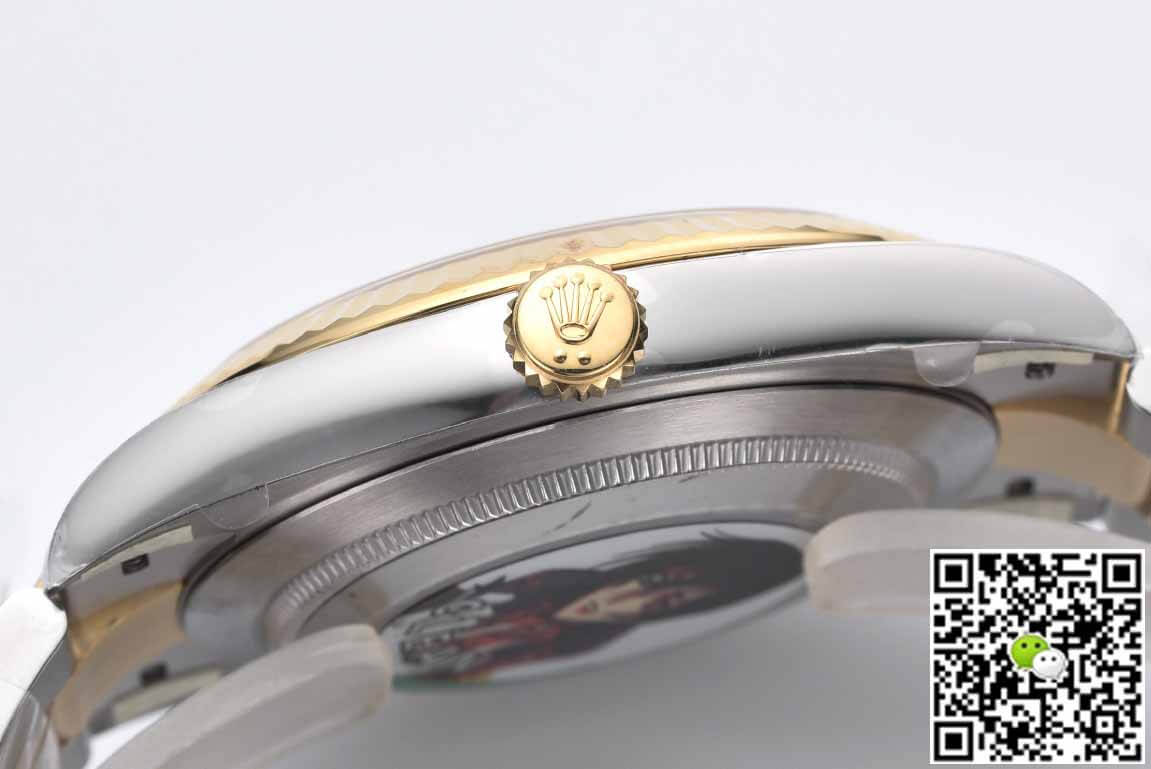 Rolex Datejust 41MM M126333-0009 Clean Factory Gold Bezel