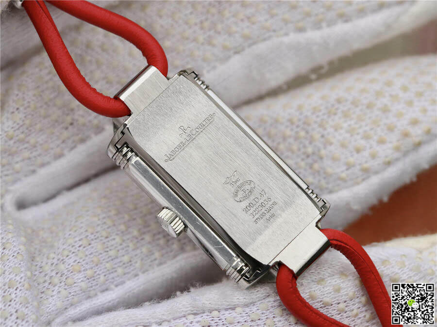 Jaeger-LeCoultre Reverso 3268560 MG Factory Stainless Steel Red Dial