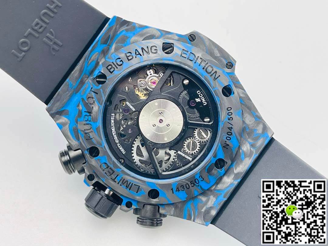 Hublot BIG BANG HB Factory Carbon Fiber Blue Case