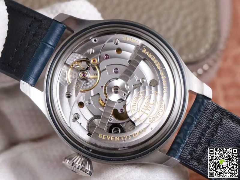 IWC Big Pilot IW501008 Boutique London Edition ZF Factory Blue Dial