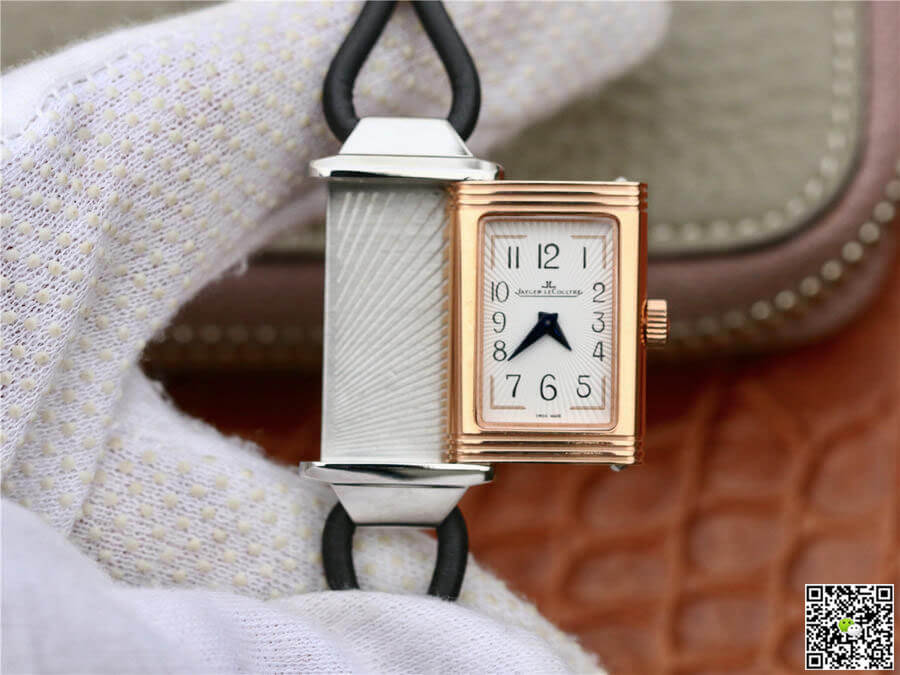 Jaeger-LeCoultre Reverso 3264520 MG Factory Rose Gold White Dial